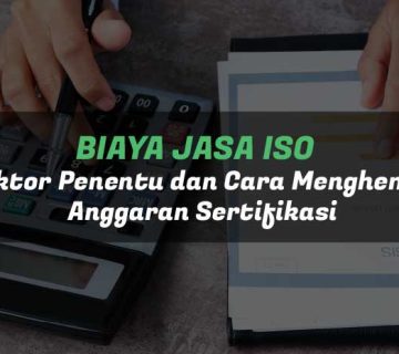 Biaya jasa iso